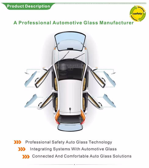 Unbreakable Car Glass Used for Windshield Rear Side Sunroof etc.