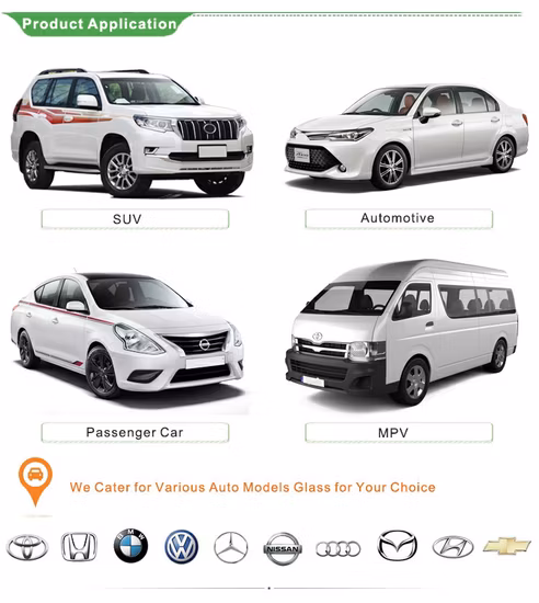 Unbreakable Car Glass Used for Windshield Rear Side Sunroof etc.